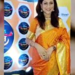 Kishori Shahane Instagram – Beautiful season of recognition..
@sakalmedia awards ceremony 
Costume @indinook_ethnicwear @dishakanse

#awards #ceremony #sakaal #media #trendingsongs #teriaankhonmein #insta #instagram #instagood #like #tanishqbagchi