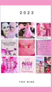 Kitten Kay Sera Instagram - Top 9 for 2023 💗 did so many things I longed a lifetime to do - here’s just a few examples: another @vogue feature on the popularity of the color pink. went to the @barbiethemovie premiere! Was featured in the @ripleysbelieveitornot book 2023 as the PINKEST PERSON IN THE WORLD 🌎 met my pink sis @trixiemattel at the filming of her new show! It was everything I hoped it would be💅🏻💗🎀My all girl band got invited to @thewhiskyagogo as the opening act for WHEN IN ROME. We played many shows as well ! We also released our music video SUPER SEXXY 💗🎥 started filming our 2nd single and video KINDA CRAZY to be released on FEB 14 2024 .. appeared on @hgtv as a judge on the Barbie house. Lost some weight that I wanted to lose. 👙 TURNED 60 years young & guess what ? I have a constant craving for more 💗✈️💅🏻