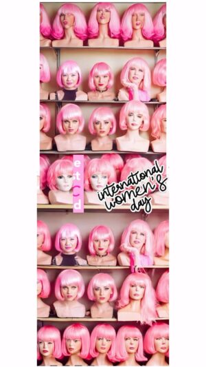 Kitten Kay Sera Instagram - Happy International Women’s Day!  @pinktasticplastixx 💗💗