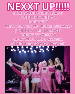 Kitten Kay Sera Instagram - JUST ADDED @pinktasticplastixx at @lapride 💗💗🏳️‍🌈 we are thrilled to be included this year! Last year 150,000 people attended! 💗💅🏻