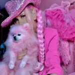 Kitten Kay Sera Instagram - 💗💗💗got a new hat… I wore it on stage but never posted a pic on my personal account ! Y’all go & follow my band please @pinktasticplastixx 💗💗🎤🎵 Hair & Makeup by @sotellrob_mua 🫦