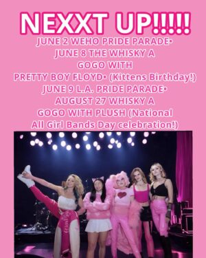 Kitten Kay Sera Instagram - JUST ADDED @pinktasticplastixx at @lapride 💗💗🏳️‍🌈 we are thrilled to be included this year! Last year 150,000 people attended! 💗💅🏻