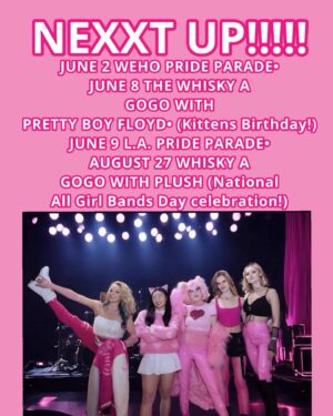 Kitten Kay Sera Instagram - JUST ADDED @pinktasticplastixx at @lapride 💗💗🏳️‍🌈 we are thrilled to be included this year! Last year 150,000 people attended! 💗💅🏻