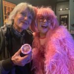 Kitten Kay Sera Instagram - When someone goes out of their way to make you feel special.. you don’t forget it! 💗these photos were taken backstage by someone in Martha’s camp & you never think you will see them however she just emailed them to me ! What an honor to be backstage with the legend that is Martha Davis from band The Motels 💗🎤 as a singer I so appreciate the female vocalists that paved the way for me .. 💗 • Special thank you to @bigsugarbakeshop for the yummy cupcakes! 🧁 They have our single cover photo on them!
