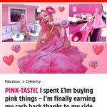 Kitten Kay Sera Instagram - Huge write up in @fabulousmag @thesun today! Featuring me with my all girl band @pinktasticplastixx @alexa.drums @rockyrosemusic @celindachang @aurora.dubois.bass ! I had to edit all the advertisements out haha! Special thank you to JOSIE OBRIEN for seeing me and wanting to do a feature 💗✍️ just an FYI - my main responses from people are very positive but there are a few trolls who want to make you feel bad- about trying to live out your dreams .. that is what I was referring to!! I will continue to live my life my way … PINKY PROMISE 💗💗💗 why isn’t there a pinky promise emoji @apple 📷 were pulled from my Instagram account with permission 📷 @jordanringphotography @theartistshand42 @_kelly_kidd_ @marcdphotos HAIR & MAKEUP BY @sotellrob_mua 👄
