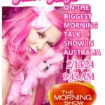 Kitten Kay Sera Instagram - TUNE IN TO SEE ME ON @morningshowon7 💗 such a fun show to do! We will be discussing my all girl band @pinktasticplastixx - and so much more! You’re not going to want to miss this! If I were told at the age of 15 that I would be on major talk shows and get to do what I do .. I don’t think I would’ve believed you. As a mousy brown haired girl who’s teeth were in braces & without much confidence in myself. Just remember that later in life things can change - it took a while for a caterpillar to blossom into this pink butterfly but when she did SHE FLEW! 💗🎥 #dreamscometrue #dontgiveup 💗🥹 Hair & Makeup by @sotellrob_mua 💗