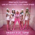 Kitten Kay Sera Instagram - ＴＨＥ ＨＯＴＥＬ ＣＡＦＥ• ＭＡＩＮ • ＳＴＡＧＥ ４•２６•２４ １０ ＰＭ 💗 @thehotelcafe @pinktasticplastixx WԀ0⇂ ㄣᄅ•9ᄅ•ㄣ Ǝ⅁∀⊥S NI∀W •ƎℲ∀Ɔ ˥Ǝ⊥OH ƎH⊥ ABOUT HOTEL CAFE the Hotel Cafe has been celebrating the live music experience for over 20 years. By hosting early career performances from names like Adele, Katy Perry, The Lumineers, Billie Eilish, Ed Sheeran, Leon Bridges, Mumford and Sons, Sara Bareilles, and many others, it has been labeled a break out room for many independent artists. The Hotel Cafe has two separate stages that run simultaneously. Main Stage has a capacity of 215 with seating for around 40 people. Second Stage is a more intimate room that holds 75 people with seating for around 25 people. Most tickets we sell are GA with no assigned seating. Tables are generally first come first serve, unless reserved by the performers.