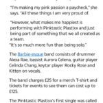 Kitten Kay Sera Instagram - Huge write up in @fabulousmag @thesun today! Featuring me with my all girl band @pinktasticplastixx @alexa.drums @rockyrosemusic @celindachang @aurora.dubois.bass ! I had to edit all the advertisements out haha! Special thank you to JOSIE OBRIEN for seeing me and wanting to do a feature 💗✍️ just an FYI - my main responses from people are very positive but there are a few trolls who want to make you feel bad- about trying to live out your dreams .. that is what I was referring to!! I will continue to live my life my way … PINKY PROMISE 💗💗💗 why isn’t there a pinky promise emoji @apple 📷 were pulled from my Instagram account with permission 📷 @jordanringphotography @theartistshand42 @_kelly_kidd_ @marcdphotos HAIR & MAKEUP BY @sotellrob_mua 👄