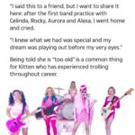 Kitten Kay Sera Instagram - Huge write up in @fabulousmag @thesun today! Featuring me with my all girl band @pinktasticplastixx @alexa.drums @rockyrosemusic @celindachang @aurora.dubois.bass ! I had to edit all the advertisements out haha! Special thank you to JOSIE OBRIEN for seeing me and wanting to do a feature 💗✍️ just an FYI - my main responses from people are very positive but there are a few trolls who want to make you feel bad- about trying to live out your dreams .. that is what I was referring to!! I will continue to live my life my way … PINKY PROMISE 💗💗💗 why isn’t there a pinky promise emoji @apple 📷 were pulled from my Instagram account with permission 📷 @jordanringphotography @theartistshand42 @_kelly_kidd_ @marcdphotos HAIR & MAKEUP BY @sotellrob_mua 👄