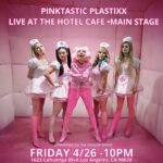 Kitten Kay Sera Instagram - ＴＨＥ ＨＯＴＥＬ ＣＡＦＥ• ＭＡＩＮ • ＳＴＡＧＥ ４•２６•２４ １０ ＰＭ 💗 @thehotelcafe @pinktasticplastixx WԀ0⇂ ㄣᄅ•9ᄅ•ㄣ Ǝ⅁∀⊥S NI∀W •ƎℲ∀Ɔ ˥Ǝ⊥OH ƎH⊥ ABOUT HOTEL CAFE the Hotel Cafe has been celebrating the live music experience for over 20 years. By hosting early career performances from names like Adele, Katy Perry, The Lumineers, Billie Eilish, Ed Sheeran, Leon Bridges, Mumford and Sons, Sara Bareilles, and many others, it has been labeled a break out room for many independent artists. The Hotel Cafe has two separate stages that run simultaneously. Main Stage has a capacity of 215 with seating for around 40 people. Second Stage is a more intimate room that holds 75 people with seating for around 25 people. Most tickets we sell are GA with no assigned seating. Tables are generally first come first serve, unless reserved by the performers.