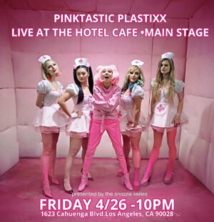 Kitten Kay Sera Instagram - ＴＨＥ ＨＯＴＥＬ ＣＡＦＥ•
ＭＡＩＮ • ＳＴＡＧＥ 
４•２６•２４
１０ ＰＭ 💗 
@thehotelcafe @pinktasticplastixx 

WԀ0⇂
 ㄣᄅ•9ᄅ•ㄣ
 Ǝ⅁∀⊥S NI∀W
 •ƎℲ∀Ɔ ˥Ǝ⊥OH ƎH⊥

ABOUT HOTEL CAFE 
the Hotel Cafe has been celebrating the live music experience for over 20 years. By hosting early career performances from names like Adele, Katy Perry, The Lumineers, Billie Eilish, Ed Sheeran, Leon Bridges, Mumford and Sons, Sara Bareilles, and many others, it has been labeled a break out room for many independent artists.

The Hotel Cafe has two separate stages that run simultaneously. Main Stage has a capacity of 215 with seating for around 40 people. Second Stage is a more intimate room that holds 75 people with seating for around 25 people. Most tickets we sell are GA with no assigned seating. Tables are generally first come first serve, unless reserved by the performers.