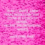 Kitten Kay Sera Instagram - I’m a person who loves lists - every year I do a resolution- this was one that I found from 2017 💗 some things happened quick while others took longer. Please don’t lose sight of your vision and your goals 💗 #manifestyourdreams