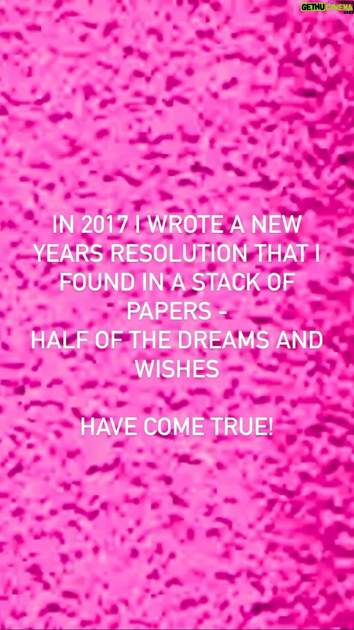 Kitten Kay Sera Instagram - Iโm a person who loves lists - every year I do a resolution- this was one that I found from 2017 ๐ some things happened quick while others took longer. Please donโt lose sight of your vision and your goals ๐ #manifestyourdreams