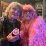 Kitten Kay Sera Instagram - When someone goes out of their way to make you feel special.. you don’t forget it! 💗these photos were taken backstage by someone in Martha’s camp & you never think you will see them however she just emailed them to me ! What an honor to be backstage with the legend that is Martha Davis from band The Motels 💗🎤 as a singer I so appreciate the female vocalists that paved the way for me .. 💗 • Special thank you to @bigsugarbakeshop for the yummy cupcakes! 🧁 They have our single cover photo on them!