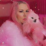 Kitten Kay Sera Instagram - After my bands show at @elcidsunset I took a few pix before bed 💗💅🏻 it’s funny you think” I’m in drag so I better take some pics “ but you don’t think about it until after you take your fake hair out! Lol 💗 special thank you to @sotellrob_mua who always does an amazing job on my hair & makeup! He’s more than that though he’s a true friend ! 💗💅🏻🥹 and an honorary member of @pinktasticplastixx