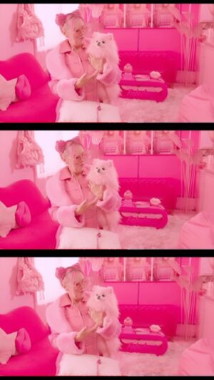 Kitten Kay Sera Instagram - KITTEN KAY SERA ON HGTV - 2021 💗🎬 wow! Y’all loved the last video thank ya! Hair & Makeup by my dear friend @sotellrob_mua 💗👄🫦 featuring @thepinkpalace_ @pupnamedpinky