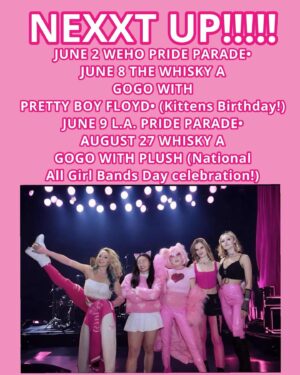 Kitten Kay Sera Instagram - JUST ADDED @pinktasticplastixx at @lapride 💗💗🏳️‍🌈 we are thrilled to be included this year! Last year 150,000 people attended! 💗💅🏻