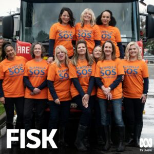 Kitty Flanagan Instagram - Season finale of Fisk tonight and we’re excited to have @brodenkelly from Aunty Donna making a guest appearance! Colin Lane and @tanikaanderson  drop by to insult Helen and please enjoy playing spot the famous Australian chanteuse in Roz’s new singing passion project. I think this is my favourite ep of the series!! @abctv #fisktv
