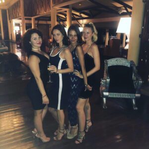 Klariza Clayton Instagram - Words cannot describe how much love I have for these 3. Without them I wouldn’t of got through the last few months - I am so thankful to have such powerful women in my life and women who will unselfishly give you all of themselves. We had the best time on our girls trip, thank you @clubmedalbion and your staff for making the celebration of our friendship so magical and a hell of a lot of fun! #longliveskins #11yearsoflove
