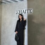 Ko So-young Instagram - KHAITE🖤 애정하는 케이트 2024FW컬렉션프리뷰에 다녀왔어요 미묘하면서 눈에띄는 디테일과 편안하면서 세련된 케이트 역시 멋진 프리뷰 현장이었어요 #khaitefw24 #khaite #케이트 #ad