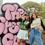 Ko Sung-hee Instagram - 🩷💚 No explanation is needed 〰️ You're the best @thegreencup.official ⛳️ . . . 👸🏻 @limji0509 📸 @jdzcity (상을 향한 과한 승부욕으로 엄지를 잃을 수 있으니 주의하자👍🏻)