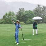 Ko Sung-hee Instagram - 🩷💚 No explanation is needed 〰️ You're the best @thegreencup.official ⛳️ . . . 👸🏻 @limji0509 📸 @jdzcity (상을 향한 과한 승부욕으로 엄지를 잃을 수 있으니 주의하자👍🏻)