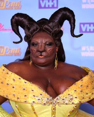 Kornbread Jeté Instagram - With T-blockers and Estradiol here she is Beastiana Rosé! We often tell people what to look like as trans. “Passable” and what’s not passable! But there’s no one way to do it. This face shows there beauty in the “beast” as well as beauty in Belle! CHOOSE WHAT YOU SEE FOR YOURSELF. FUCK THE STANDARD! And when you do it, MAKE THEM HOES EAAATT ITTTTT! 

Special shout-out to @tarareyfx ! Without you this prosthetic and make up wouldn’t even be possible! You’re a live saver! 

Hair: @wigsbycross_ 
Dress: @houseofjmc 
Mug: @tarareyfx 

Finale of @rupaulsdragrace this Friday!!! WHO YA ROOTING FOR?!
