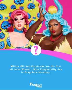 Kornbread Jeté Instagram - We did it Willow. We wanted to go to the end together. And in some way we did! Miss Congeniality and The Winner of Season 14. I love you to the moon and back! Let’s make this the most twisted and vile reign EVER!