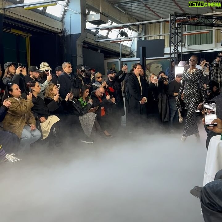 Kozue Akimoto Instagram - MARINE SERRE🌙 #pfw #marineserre
