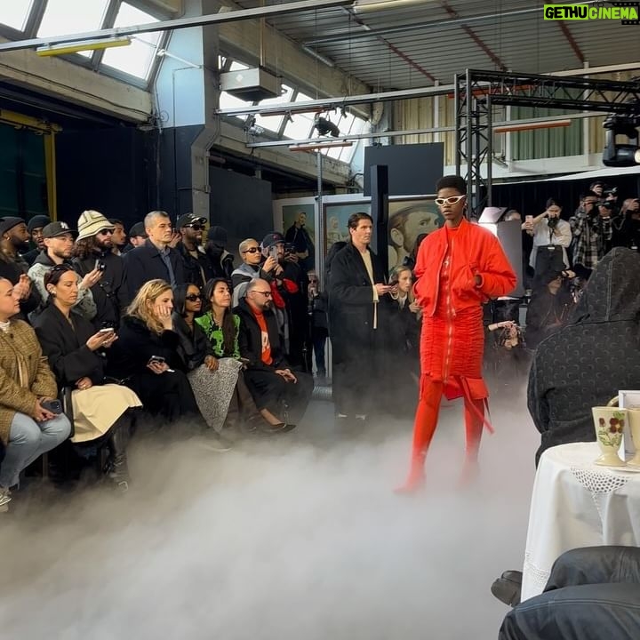 Kozue Akimoto Instagram - MARINE SERRE🌙 #pfw #marineserre