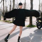 Kozue Akimoto Instagram - 🦅 #pfw #sacai