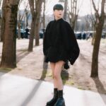 Kozue Akimoto Instagram - 💙sacai💙 #pfw #sacai