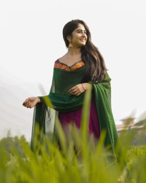 Krishnapriya K Nair Instagram - 🧚🏼🧚🏼🧚🏼

Outfit : @ar_handlooms_kuthampully 

#outfitoftheday #ootd #traditional #traditionalwear