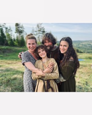 Krista Kosonen Instagram - Getting a bit emotional as Ronja Rövardotter comes to an end. 🥹

What a joy and privilige it has been to be a part of this. Ronja!!! My (and millions of other kids) childhood hero. 🤎

It has been a long shoot which I will never forget. Working with such amazing people from Sweden, Lithuania, Iceland, Slovakia…❤️💪🏼

Can’t wait for everyone to see it, later this year! 

📷 : the best DOP @fridawendelfsf 

#ronjarövardotter #ronjaryövärintytär #ronjatherobbersdaughter #astridlindgren @astridlindgrenofficial @viaplaysverige @filmlanceinternational  #lovis #loviisa