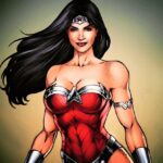 Krista Allen Instagram – thank you @michaelsupinski for drawing this amazing picture! … I better get to the gym STAT!!!! #wonderwoman
