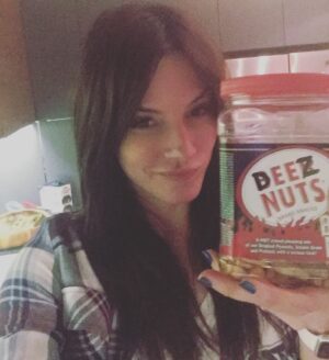 Krista Allen Instagram - Okay, someone has altered the beer nuts .... Now, I have to say "I feel like snacking on Deez Nuts"  #Clever
