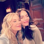 Krista Allen Instagram - It’s even better behind the scenes! 🥰 @katherinekellylang #Braylor ❤️👯‍♀️❤️ #boldandbeautiful
