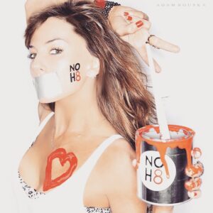 Krista Allen Instagram - Incredibly proud to support @NoH8Campaign #SCOTUSmarriage  #LOVEMUSTWIN