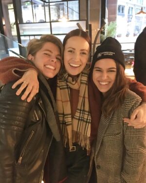 Kristen Gutoskie Instagram - Reunited with my angel babies in #londontown 🥰 @loujurgens @ramaniqueahluwalia