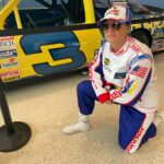 Kristen Stadtlander Instagram - I’m Ricky Bobby, and if you don’t chew Big Red, then f*ck you. #nascarhalloffame #talladeganights #rickybobby #calnaughtonjr #halloween