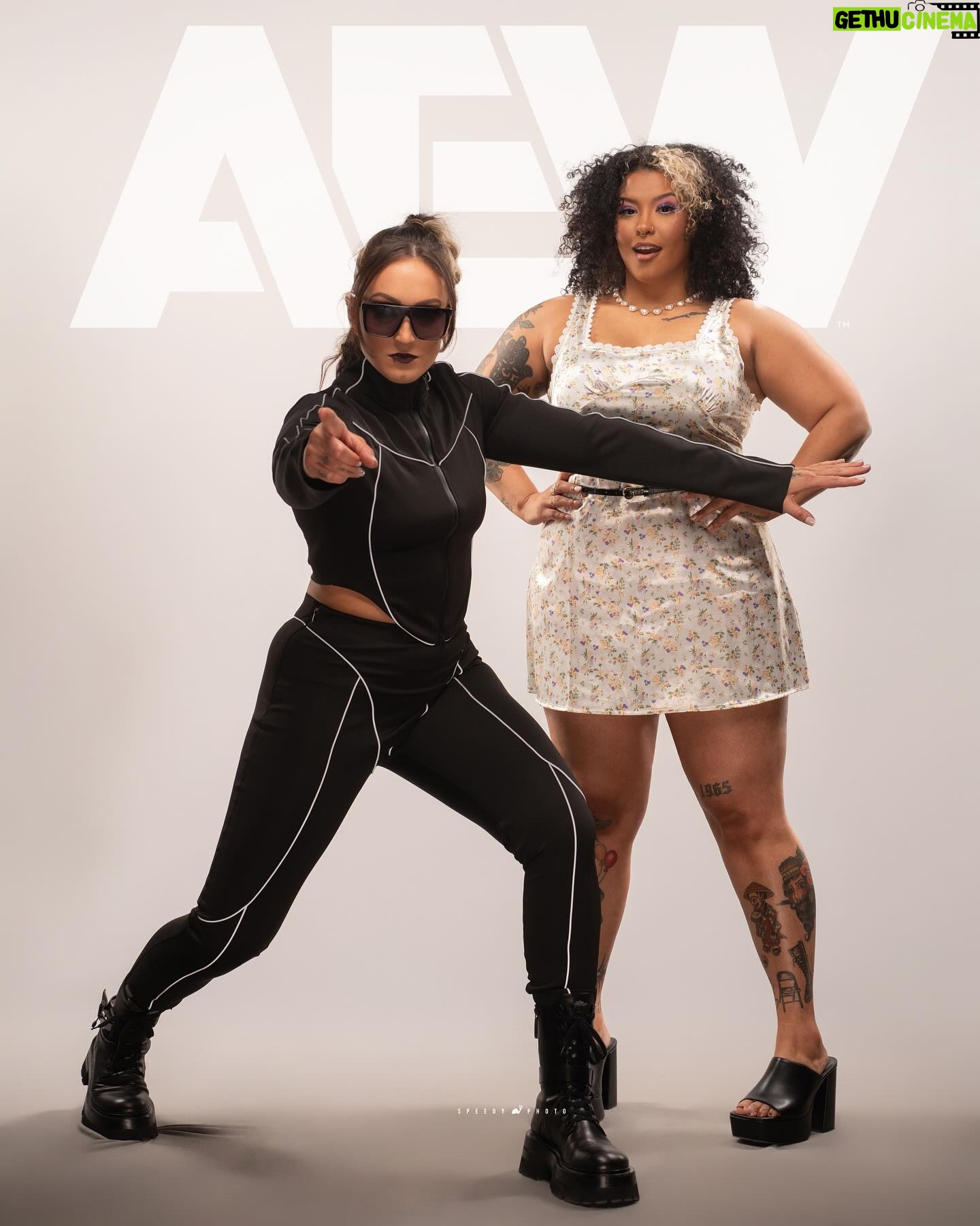 Kristen Stadtlander Instagram - #aewdynamite day watch it or else