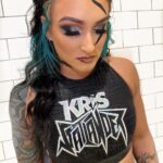 Kristen Stadtlander Instagram - Repost from @aewglam • She’s more than a woman, she’s a C H A M P💪💫 Full glam by @marandanrenea ✨ #krisstatlander #aew #aewdynamite #aewrampage #allelitewrestling #aewglam