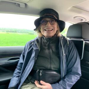 Kristin Scott Thomas Instagram - To be honest I have never been happier working. Just finished principle photography on my film. I got wet, got Covid and took a lot of trains. It was utterly exhausting being director and actress, but I loved every minute #moviemaking #happy #patience #moretocome