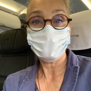 Kristin Scott Thomas Instagram - From intense Health and Safety at work in London (and working with the divine @mariedeehan), to long queues for check in at terminal5, a short miraculously on
time flight,  I arrive to see NO queues at the petrol pump and eventually collapse on a terrace over looking the sea. #heaven #antidote #backtowork #lescycladesfilm #marcfitoussi #laurecalamy #oliviacote I cannot wait to begin filming. #cinemafrancais #frenchfilm #happiness