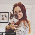 Kristin Bauer Instagram – 5 year adoptiversary for Jasper from the @amandafoundation 🎉 🎊 🥳 🎂🤍🖤🩶. 
We think he’s about 16 now and doing just fine! We recently discovered he has high blood pressure but on medication it’s now perfect. He has very few teeth left and loooooves his heated pads. He bullies the dogs but they give him a wide birth and coexist. He likes the boy cats, but Abigail was such a bitch to him for so long he’s been grown impatient with her. He’s a sweet guy who’s especially bonded to me. His person died and he didn’t get a home for two years as he was a senior. It broke my heart so I took him in even though I didn’t need more cats. I’m very glad I did! #adoptseniorpets #cats #catsofinstagram #catsanddogslivingtogether livingtogether