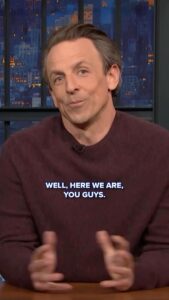 Kristin Bauer Instagram - It’s so embarrassing. To the rest of the World…most of us Americans apologize. Repost @sethmeyers @latenightwithseth #DonaldTrump is going to be the #GOP presidential nominee once again. Here’s a refresher on the former president.