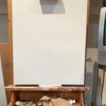 Kristin Bauer Instagram – New painting very close to done. One more fine tuning pass, and Bob will be her Uncle. #painting #oilpainting #artheals #artist #painter #flower #flowerpainting