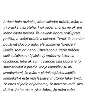 Kristína Tormová Instagram - Tak mi to dnes dobre padlo toto napísať..toto je len odhryznutý kúsok môjho dnešného textu pre @najmama.sk Tam si ho prečítate celý (na obsah navyše tam platí predplatné Aktualít @aktuality_sk )