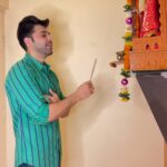 Kristina Patel Instagram - Marte dum tak pooja chlegi ab .🙏🙏 @kristinapatel_official_ . . . . #vishalkalra #explore #reelsindia #couplecomedy #krishal