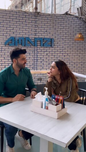 Kristina Patel Instagram - Ladkiyon  ko koi nhi samjh skta 🙏 
@kristinapatel_official_ 
.
Location- @amanziskydeck 
.
.
.
#explore #vishalkalra #reelsindia #funnyvideos #krishal